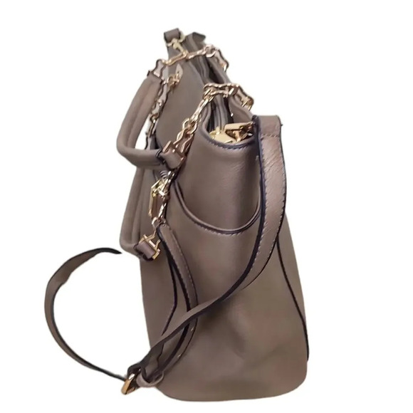 Brown Tote Satchel Work Bag - Picture 5 of 8